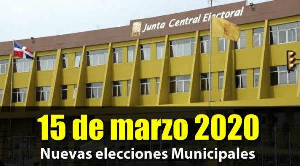 Nuevas elecciones municipales serán el 15 de marzo, JCE no consultó a los partidos opositores