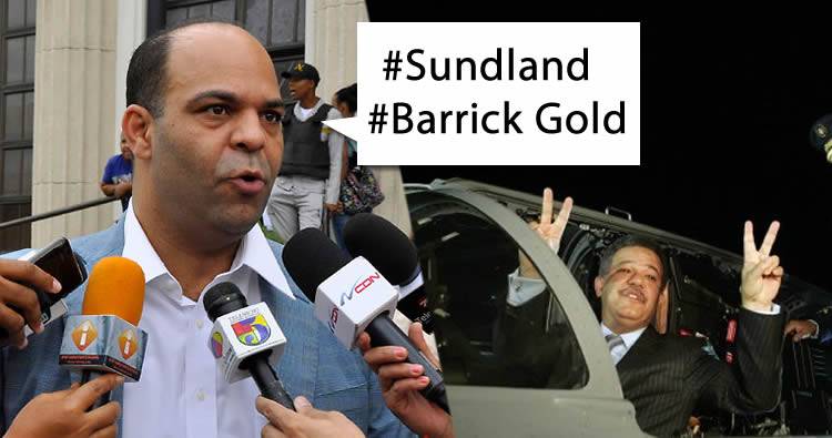 Abogado Felix Porte llama cínico a Leonel Fernández, le recuerda la Sundland y Barrick Gold