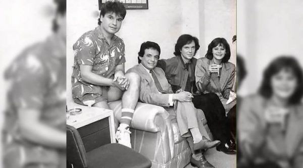 La historia detrás de la foto viral de Camilo Sesto, José, José, Rocío Durcal y Juan Gabriel