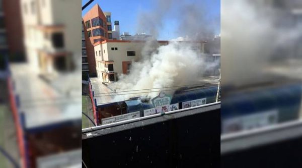 Video: Incendio en colegio New Horizons de la Sarasota