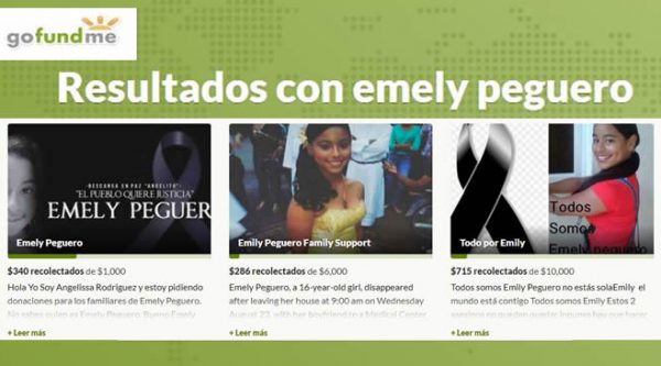 Piden dinero a nombre de Emely Peguero; familia niega que solicite ayuda económica