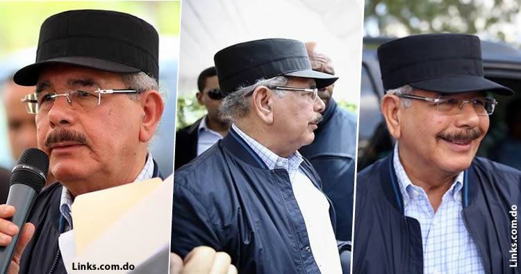 Reacción: califican de ‘gorra comunista’ la que uso Danilo Medina en visita sorpresa