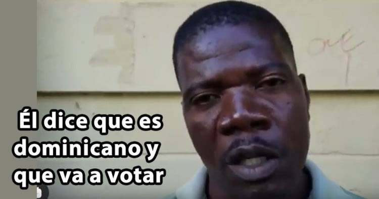 Video: Descubren haitiano intentando votar en las primarias