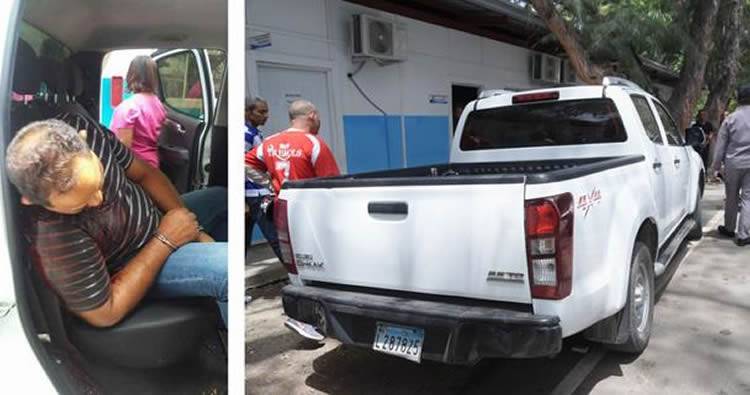 “Lo mataron en la camioneta”, dice hermano del vigilante del banco Vimenca