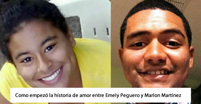 Como empezó la hístoria de amor entre Emely Peguero y Marlon Martínez