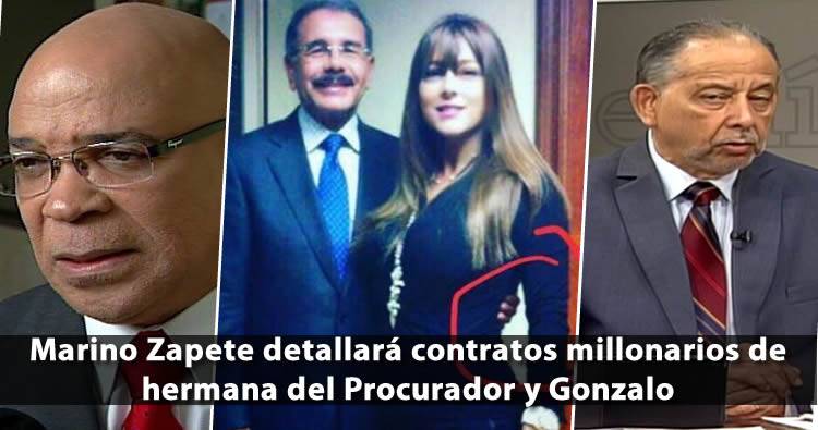 Marino Zapete detallará contratos millonarios de hermana del Procurador y Gonzalo