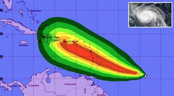 Dorian se fortalece mientras amenaza como huracán a RD y Puerto Rico