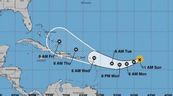 Convocan a los organismos de socorro por amenaza del huracán Irma