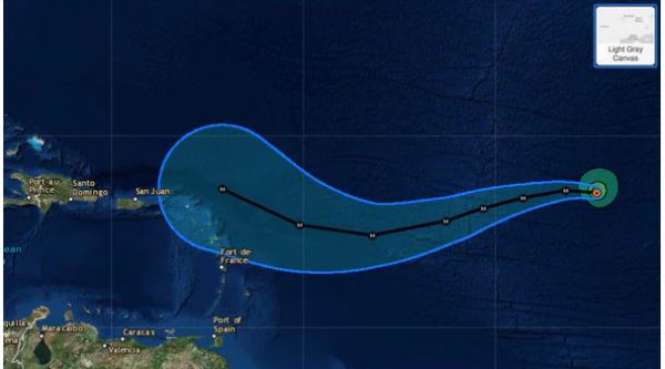 El huracán Irma se fortaleció y volvió a categoría 3