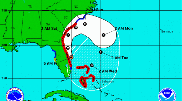 Dicen Huracán Matthew podría devolverse