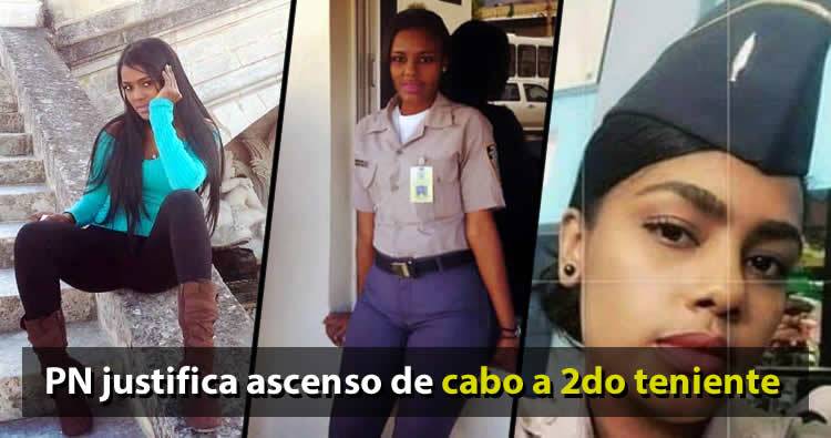PN justifica ascenso de ‘cabo a 2do teniente’ de la joven Ismenia de los Santos Polanco
