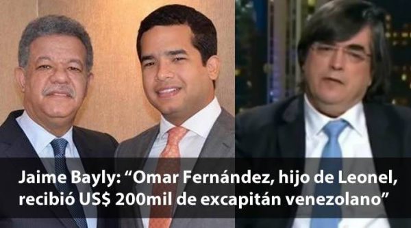 Omar Fernández, hijo de Leonel, recibió US$ 200 mil de excapitán venezolano según Jaime Bayly