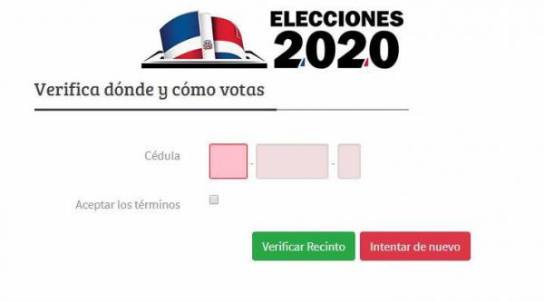 Verificar donde te toca votar y cómo votas automático o manual