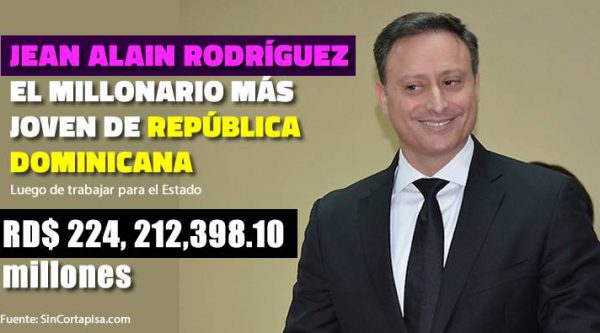 Procurador Jean Alain Rodríguez se convierte en el millonario más joven de la RD luego de trabajar para el Estado