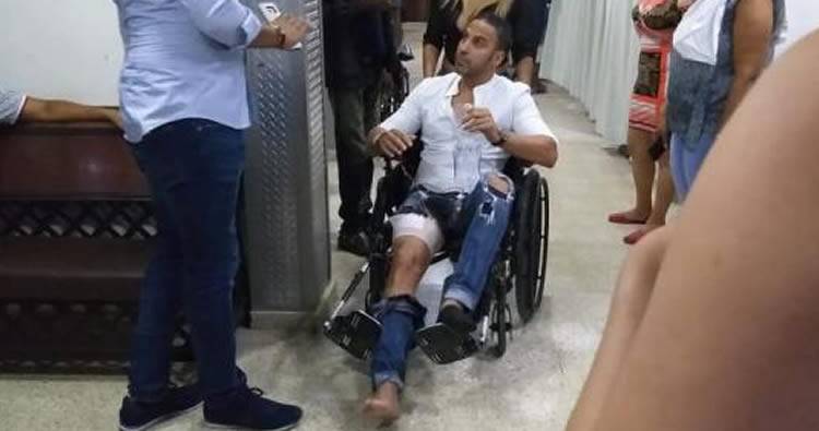 Jhoel López resultó herido en una pierna | Caso Herida David Ortiz