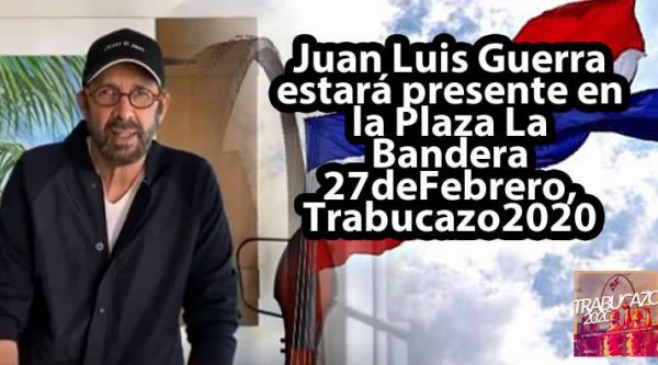 Juan Luis Guerra anuncia estará presente en protesta del 27 de febrero en Plaza de la Bandera