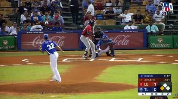 Tigres del Licey derrotan a los Leones del Escogido 10-4 y dominan el Round Robin