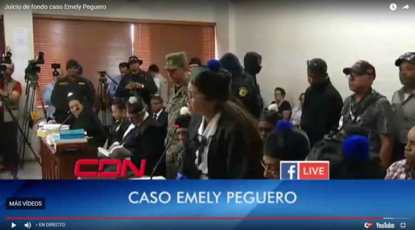 Transmisión en vivo Juicio de fondo a Marlín Martínez