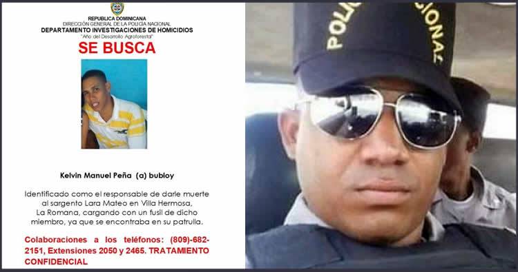 Identifican hombre que mató un sargento de la Policía en La Romana