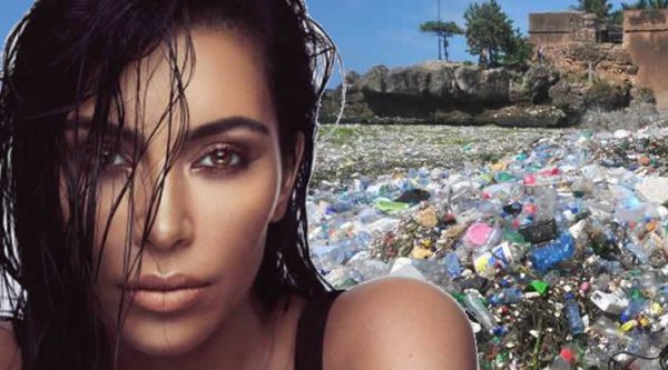 Basura en el Malecón se vuelve viral; Kim Kardashian, Telemundo y actores hacen eco