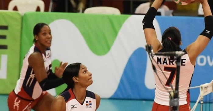 Estados Unidos le gana a Dominicana en Copa Panamericana de Voleibol