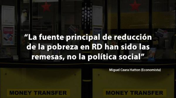 La pobreza se ha reducido en RD por las remesas, NO por Danilo y sus medidas económicas