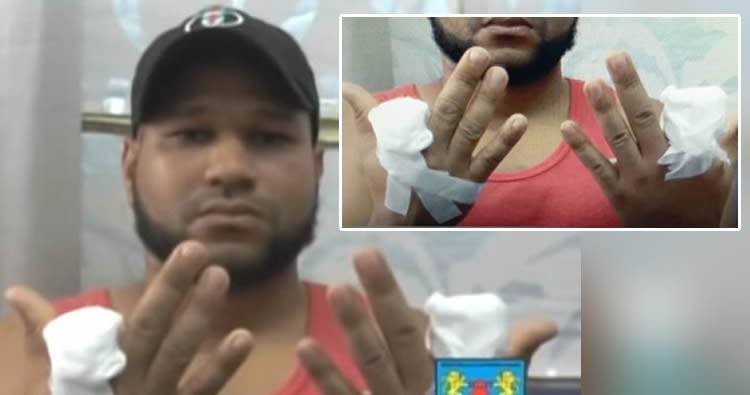 Video: Secuestran un joven y le cortan dedos de las manos