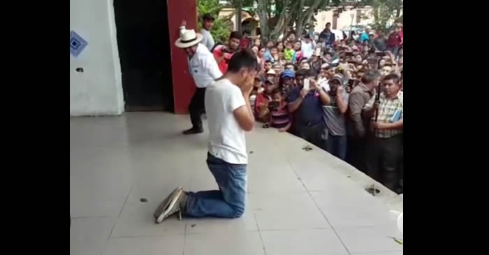 Video: Le dan una pela en público a un ladrón en Guatemala
