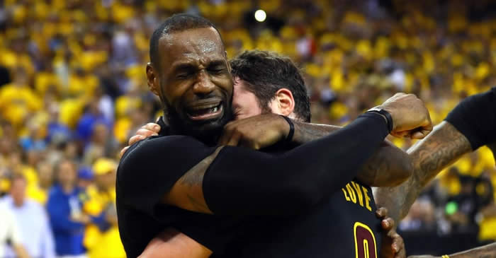 LeBron James y Los Cavaliers ganan la serie final de la NBA
