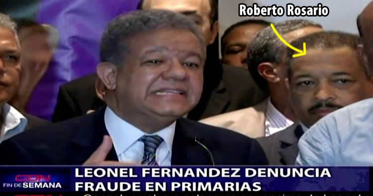 Leonel Fernández denuncia fraude en las primarias