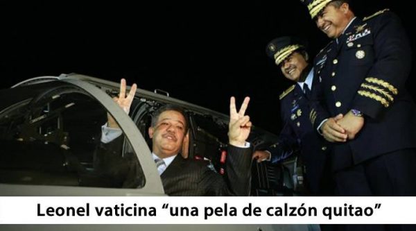 imagen leonel fernandez pela