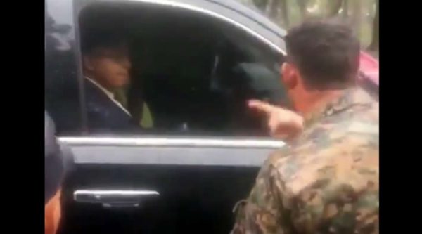 Video: Discusión entre Diputado y Coronel en el Mirador Sur