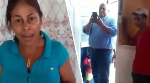 Mujer acusa a Jaime David Fernández Mirabal de querer quitarle una casa que le dio el INVI