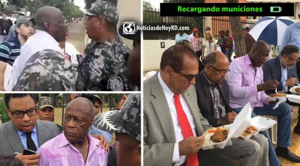 Video: Incidente entre Johnny Ventura y agentes policiales frente al Congreso