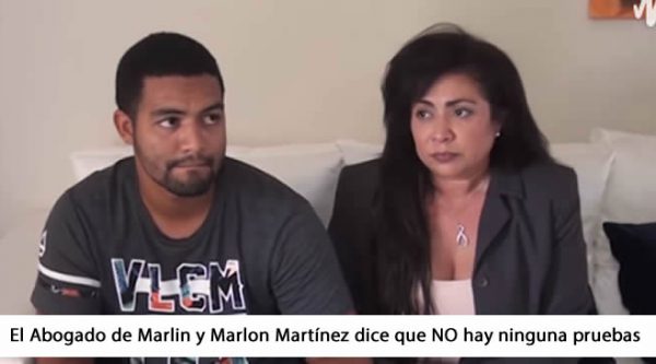 El Abogado de Marlin y Marlon Martínez dice: «acusaciones son conjeturas y no hay ninguna pruebas»