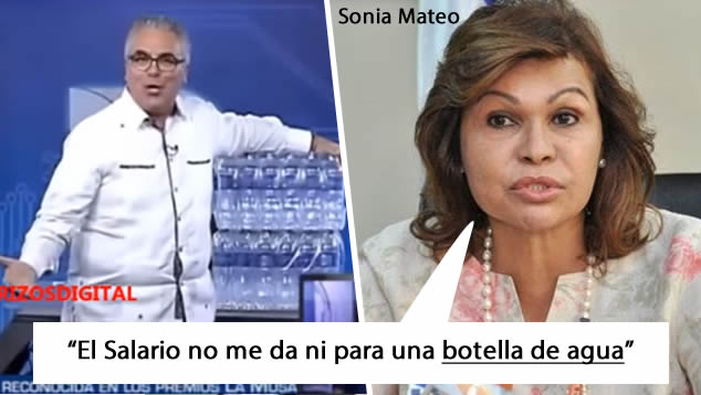 Lo que le dice Roberto Cavada a la senadora Sonia Mateo