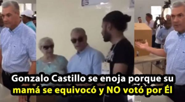 Video: Gonzalo Castillo se enoja porque su mamá se equivocó y NO votó por Él