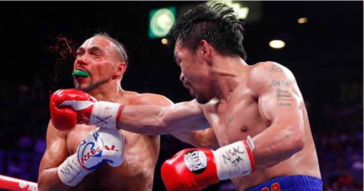 Manny Pacquiao gana por decisión a Keith Thurman