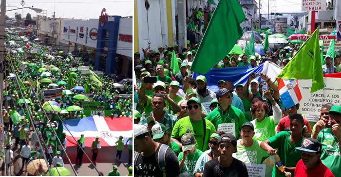 Marcha Verde La Vega llama a extender lucha contra la impunidad