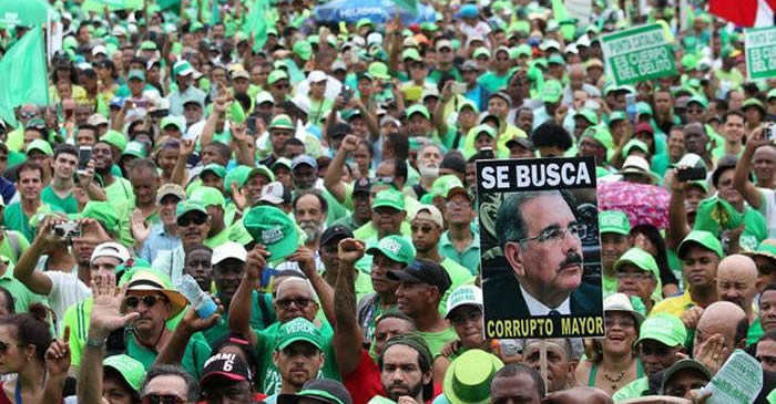 Videos: Marcha Verde 16 julio 2017; piden someter a Danilo Medina