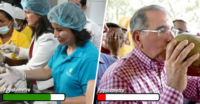 Margarita Cedeño supera en popularidad al presidente Danilo Medina