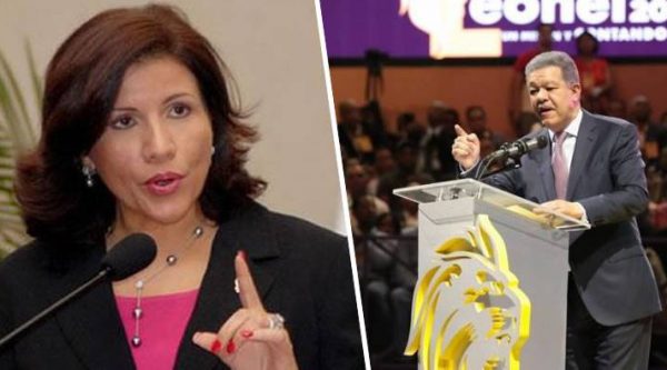 Margarita Cedeño explica porque NO fue al acto de Leonel Fernández