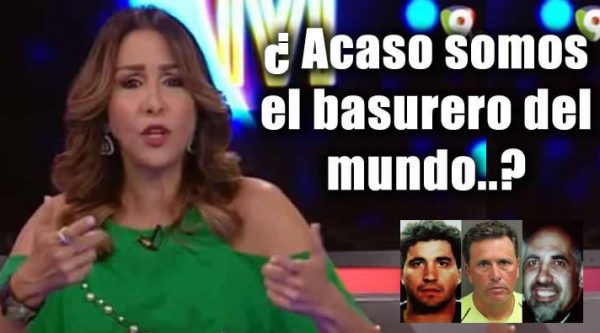 Mariasela Alvarez pregunta si somos el basurero del mundo (Caso Willie Falcón)