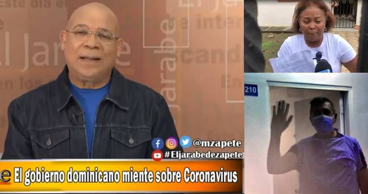 Video: Marino Zapete dice que el Gobierno dominicano miente sobre Cororonavirus