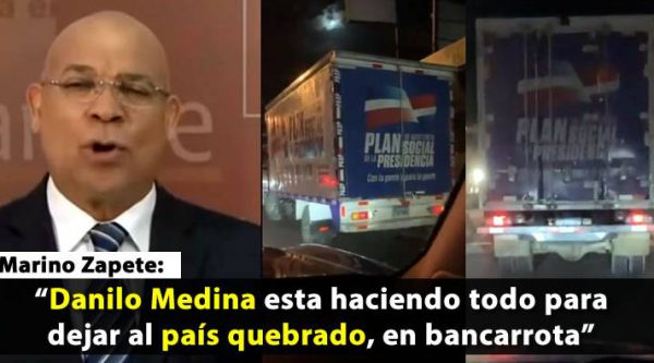 Video: Marino Zapete sobre donaciones Plan Social de la Presidencia en tiempos de Campaña