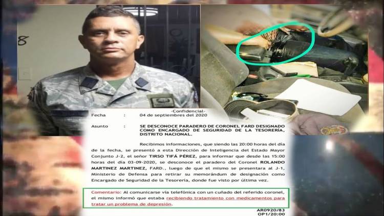 Marino Zapete da detalles curiosos sobre el caso coronel Rolando Martínez