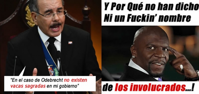 Memes no perdonan la rendición de cuentas de Danilo Medina