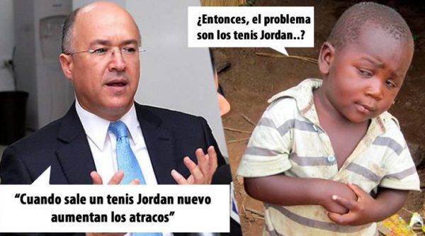 Dominguez Brito dice: ‘cuando sale un tenis Jordan nuevo aumentan los atracos’