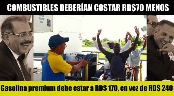 Combustibles deberían costar RD$70 menos, según partido País Posible