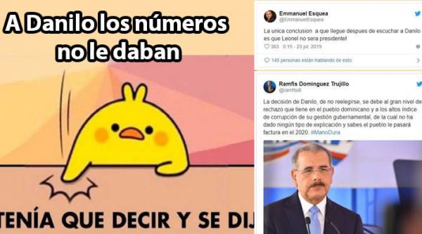 ‘Danilo no va’ provoca gran revuelo en las redes sociales